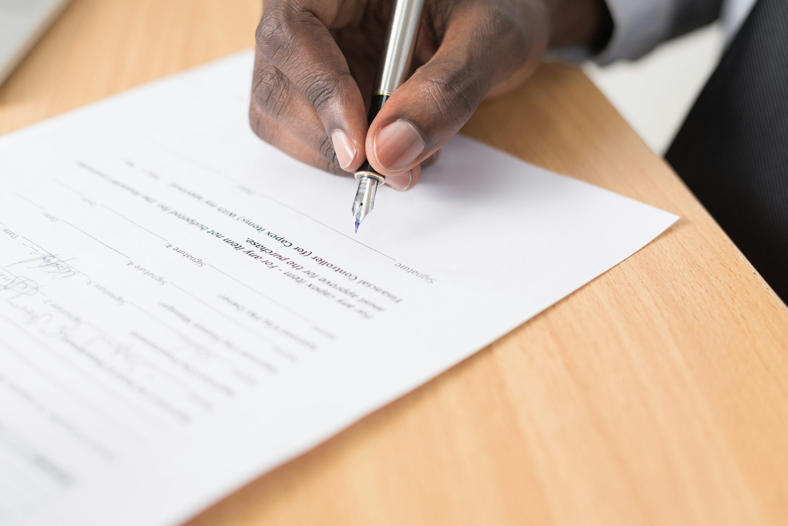 Payroll and compliance documentation being processed
